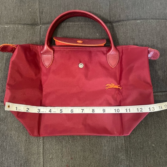Longchamp le pliage club tote -Red Garnet - Picture 2 of 10